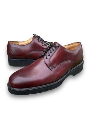 Quirelli Leather Upper Solid Slip Resistant Dress Casual Shoes Men’s size 10 E